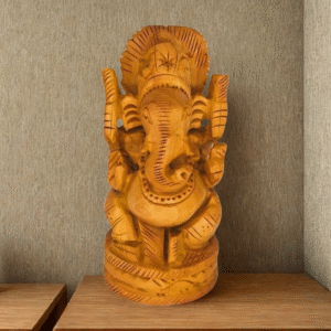 Wooden Carved Ganesha