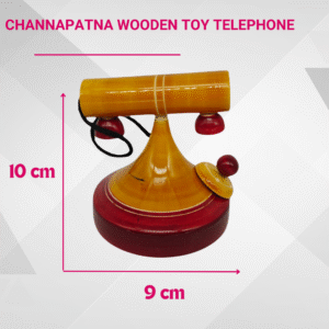 Channapatna wooden toy telephone