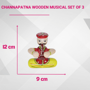 Channapatna wooden musical set of 3
