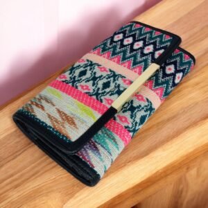 Assam Tapestry leather wallet (3)