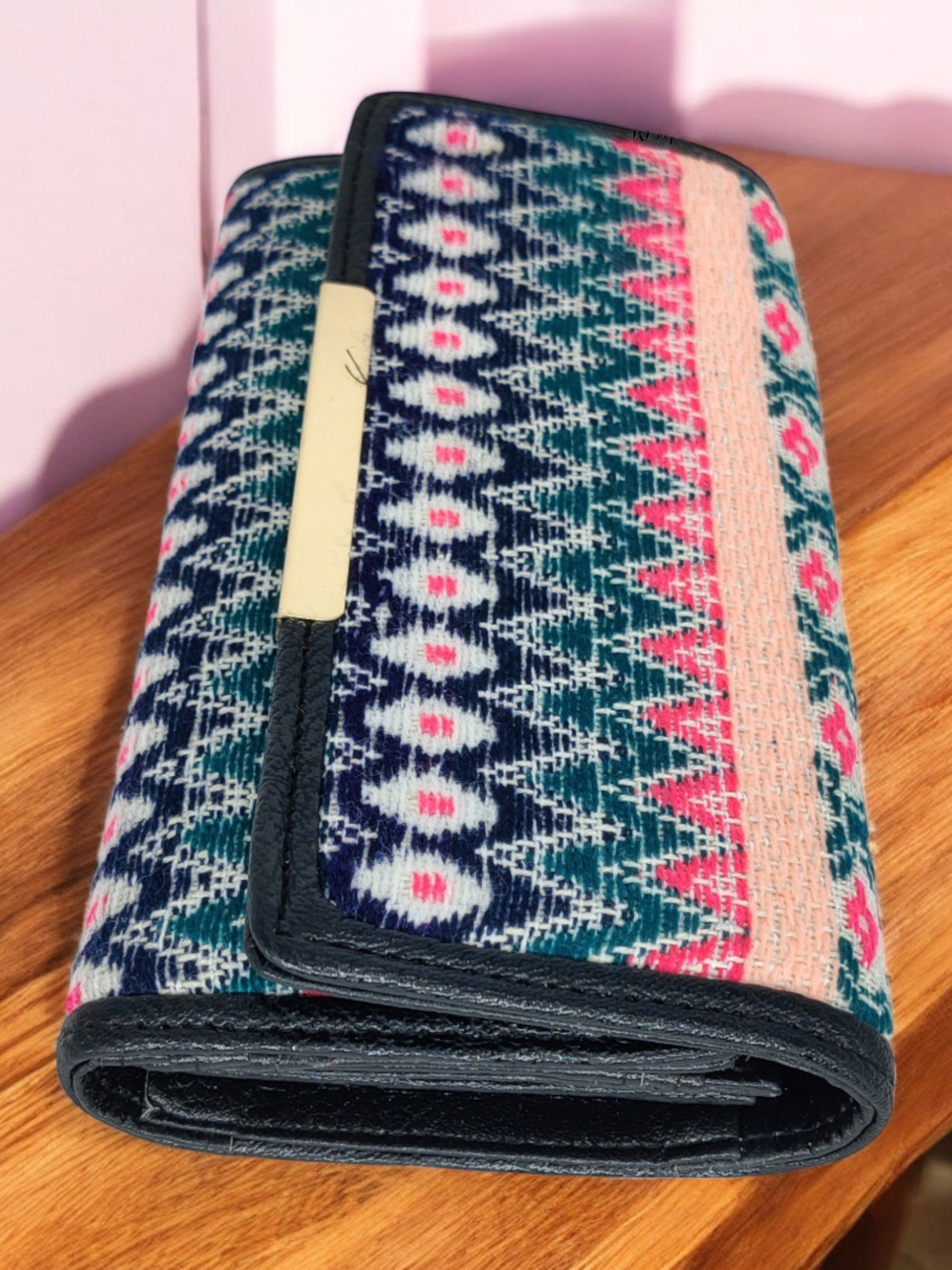 Assam Tapestry leather wallet (5)