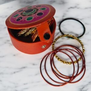 Shantiniketan Leather bangle box