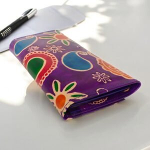 Batik Print Wallet