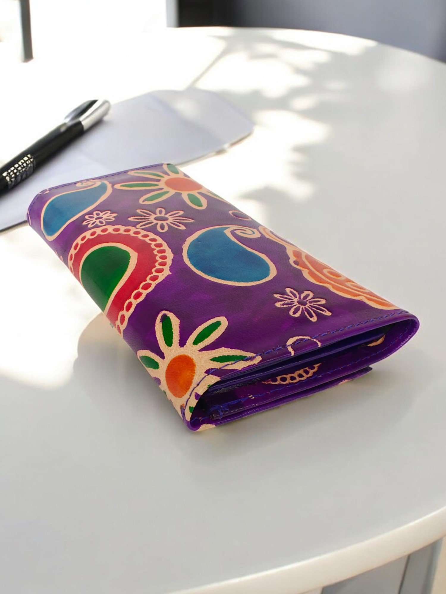 Batik Print Wallet Batik Print Wallet
