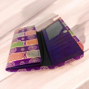 Batik Print Wallet