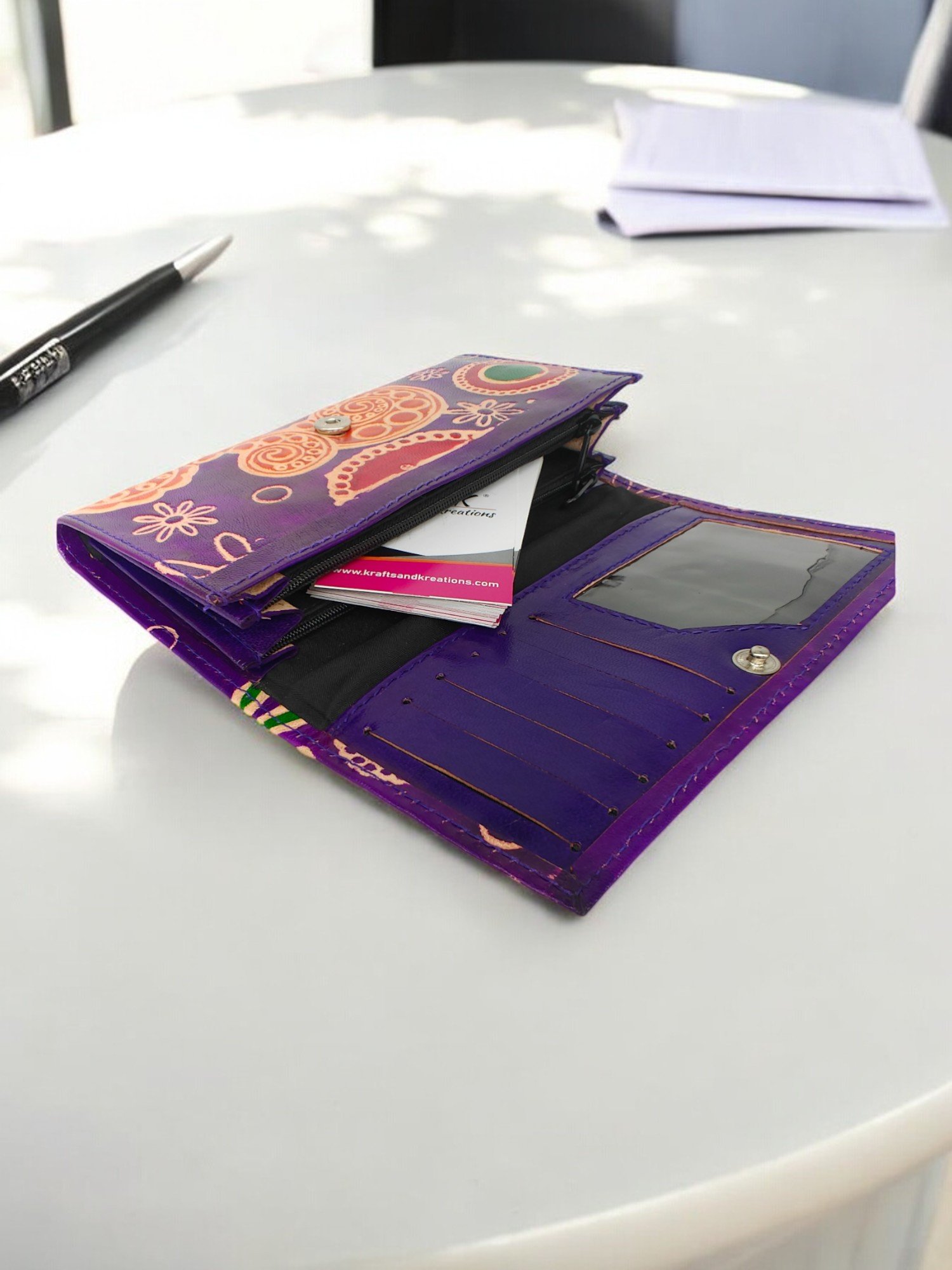 Batik Print Wallet (4)