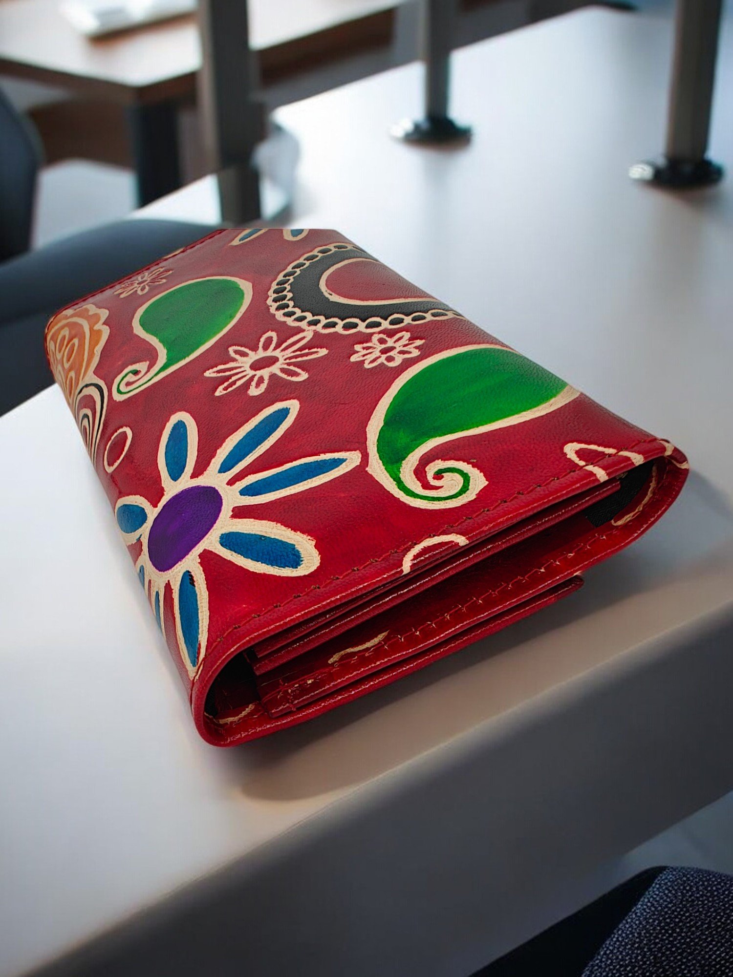 Batik Print Wallet (4) Batik Print Wallet