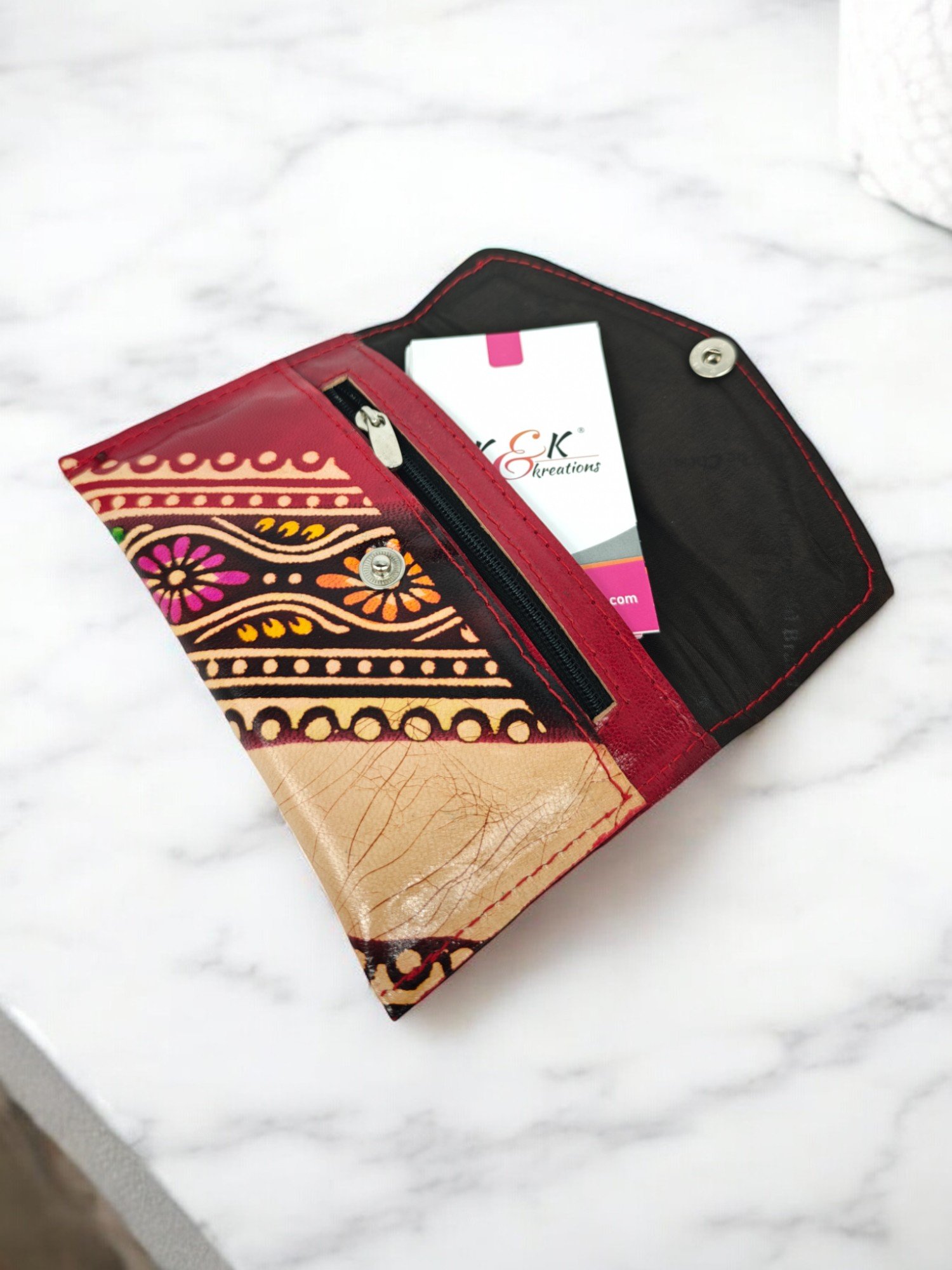 Batik Print Wallet Batik Print Wallet