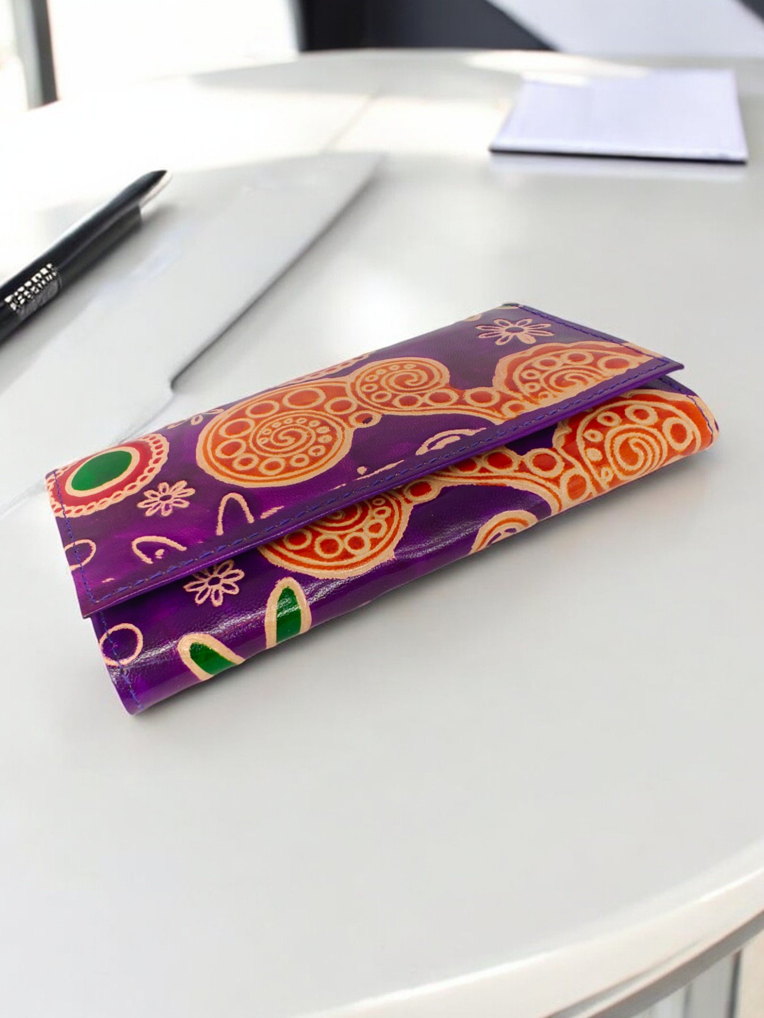 Batik Print Wallet (6)