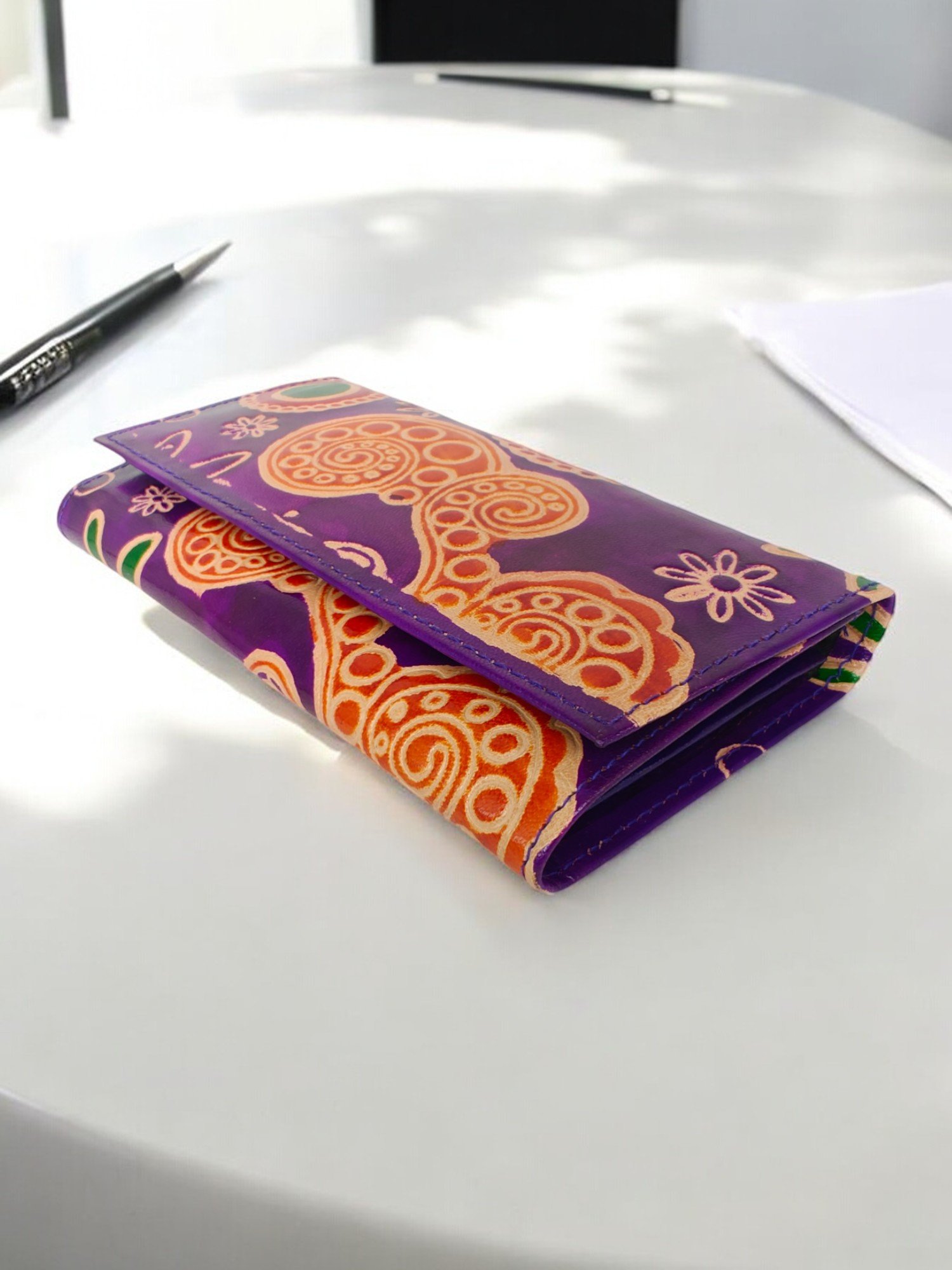 Batik Print Wallet Batik Print Wallet