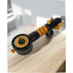 Handcrafted Wooden Veena Showpiece