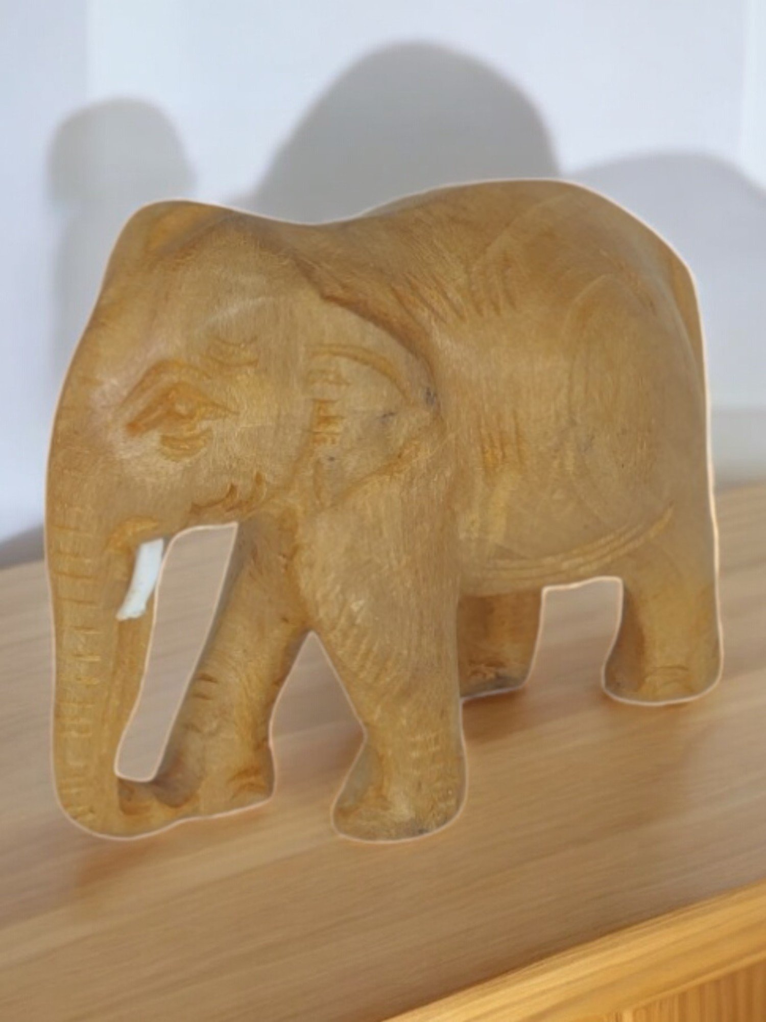 Elephant set 1 (4) Wooden Elephant