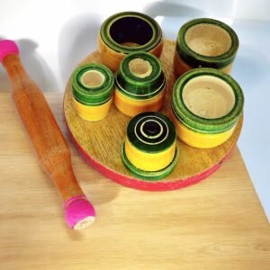 Channapatna Wooden Kitchen Play Set