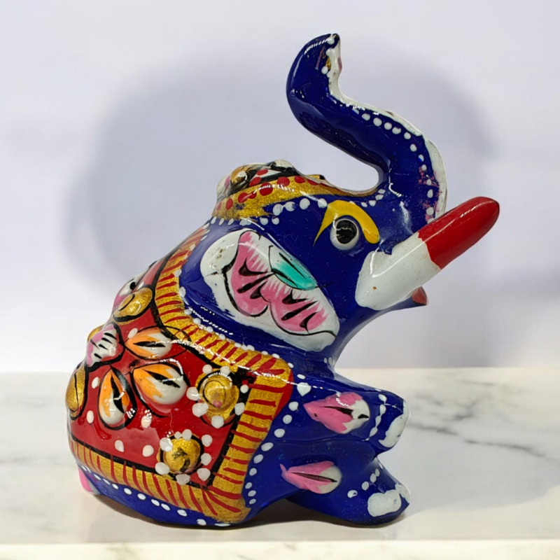 Meenakari Appu Elephnat (5) Meenakari Appu Elephant Pair