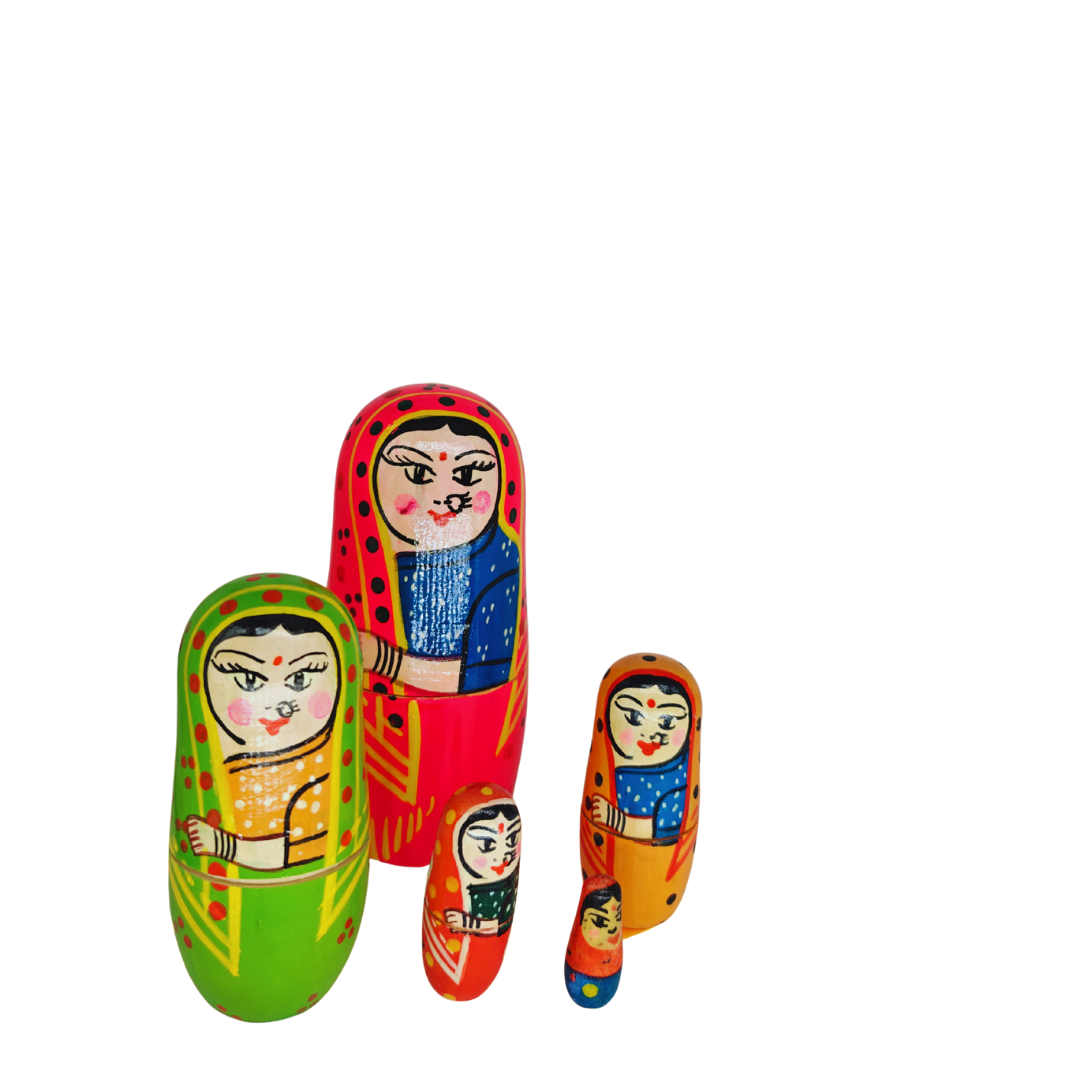 Red Doll Set (3)