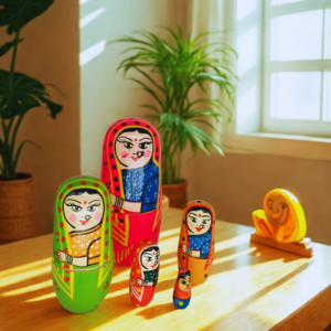 Red Doll Set (4)