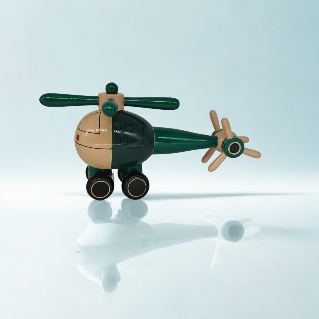 Wooden Helicopter (7)
