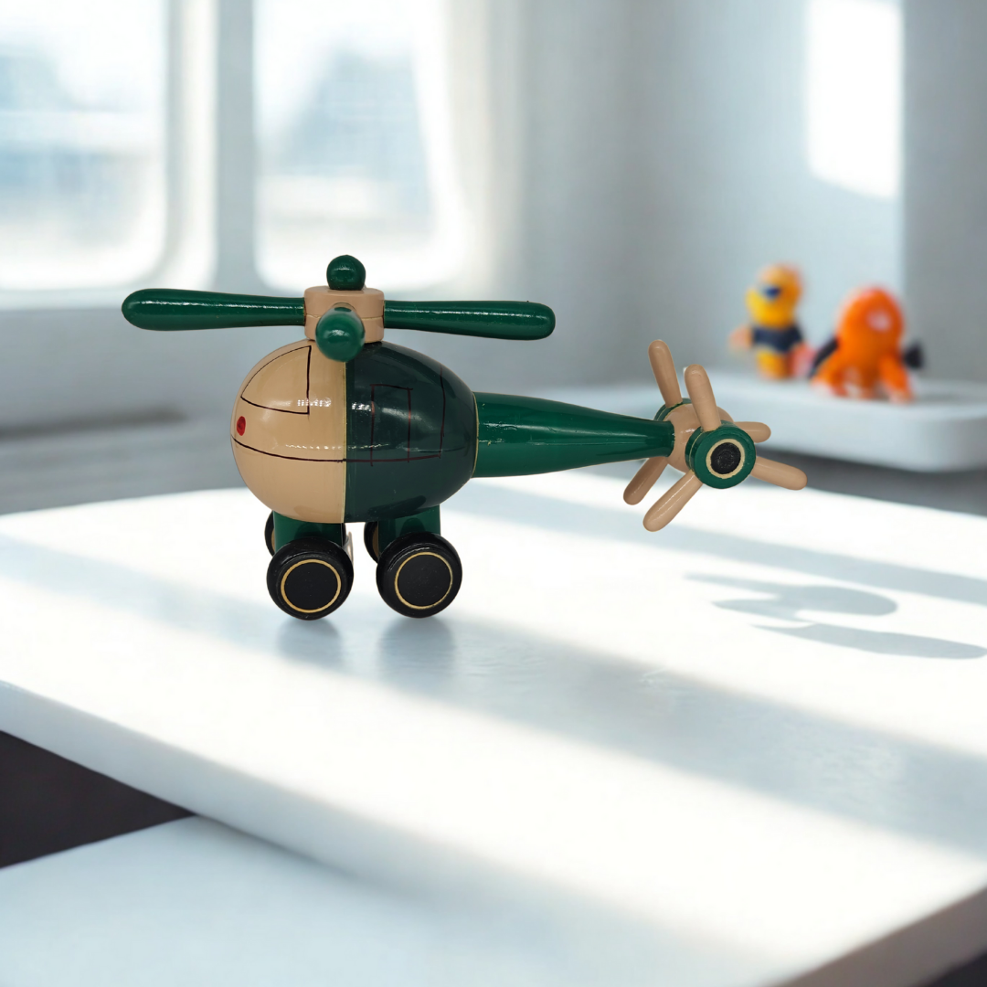 Wooden Helicopter (8)