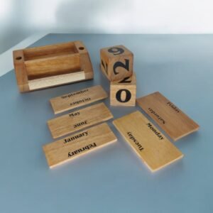 Wooden Table Top Calendar (2)