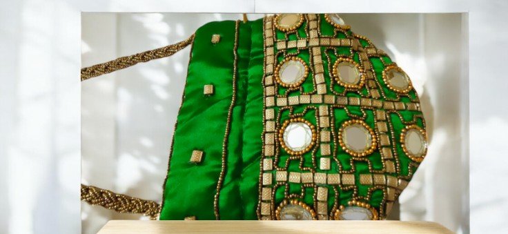 Green Potli Bag Green Potli Bag