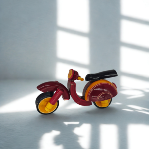 Wooden Red Scooter