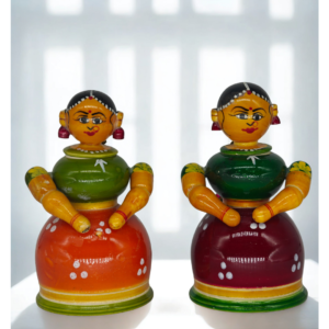 Doll set with Ghunghru set of 2 (