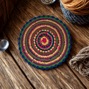 Crochet tablemat