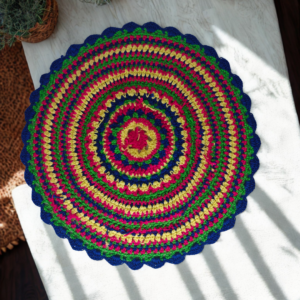 Crochet tablemat
