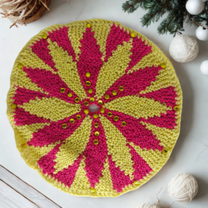 Crochet tablemat