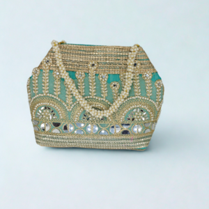 Embroidered potli bag