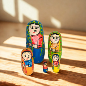 Channapatna Family Nesting Doll