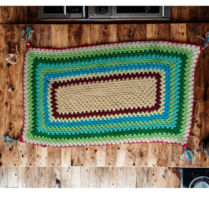 Crochet tablemat
