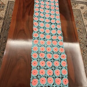 Crochet table runner