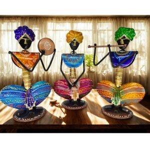 Iron musician set of 3