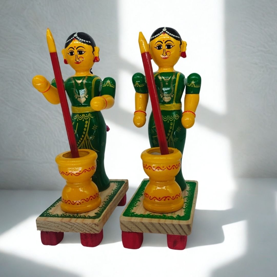 Okhali Lady Green Pair (1)