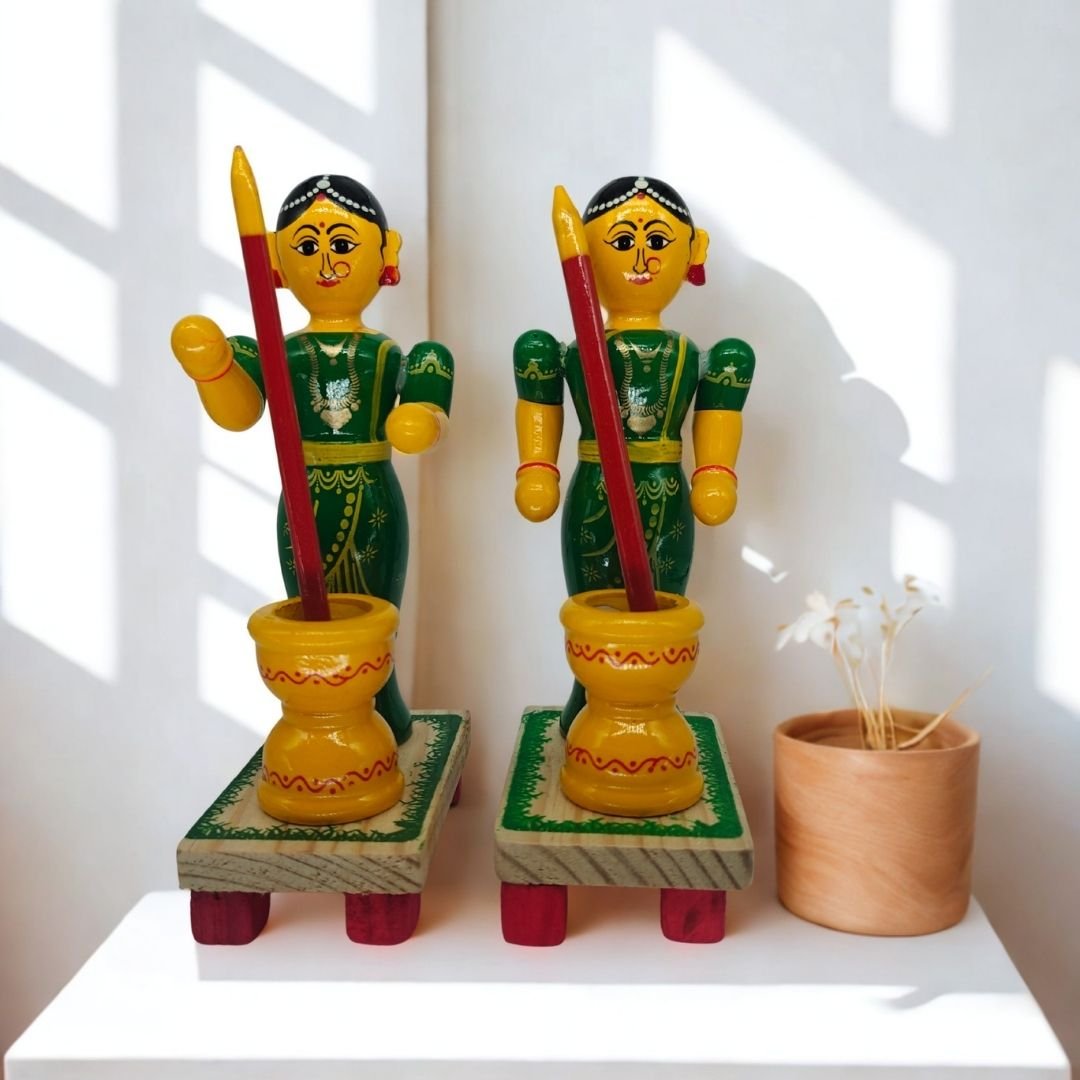 Okhali Lady Green Pair (3)