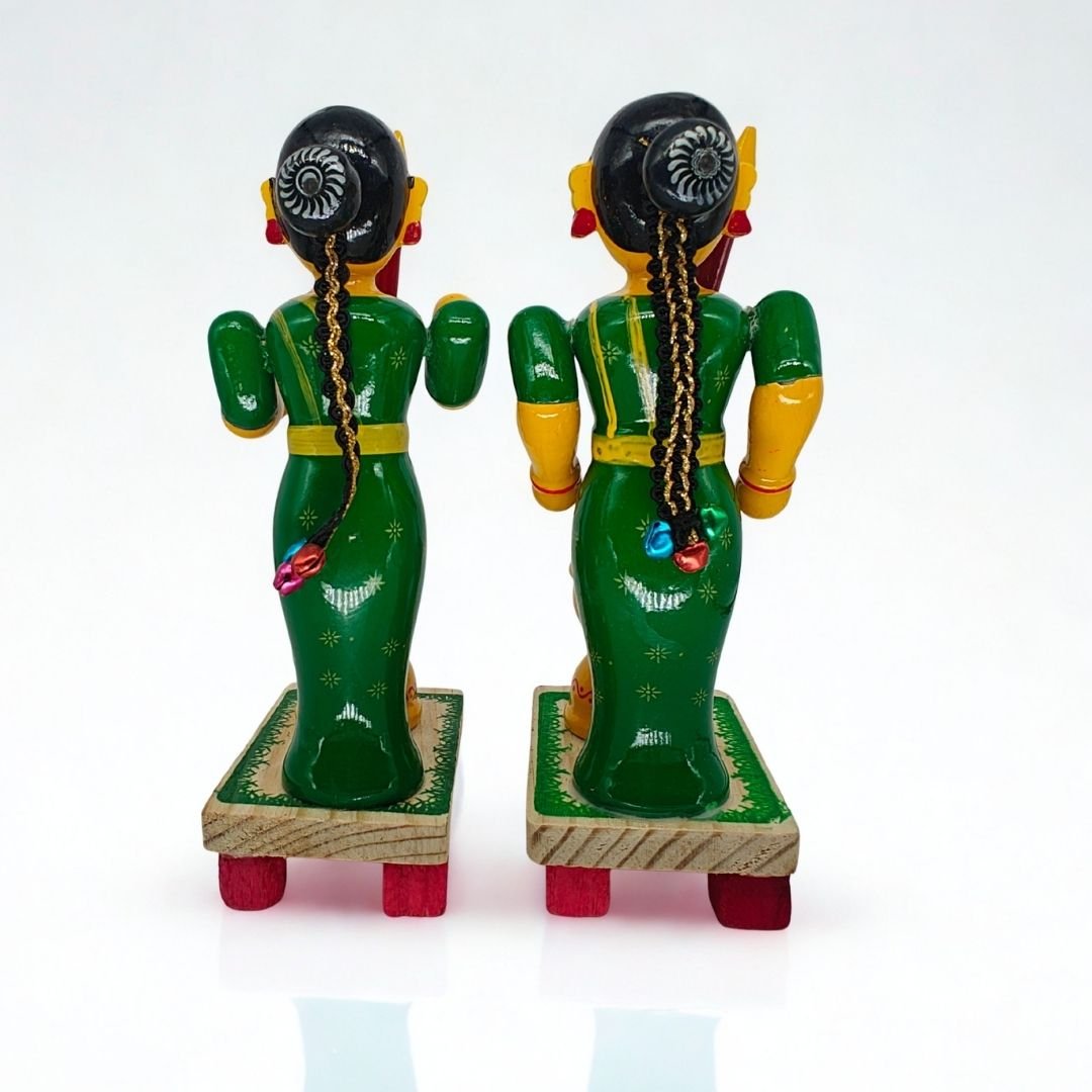 Okhali Lady Green Pair (4)