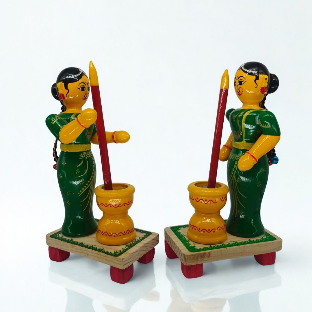 Okhali Lady Green Pair (5) Okhali Lady Green Pair (5)