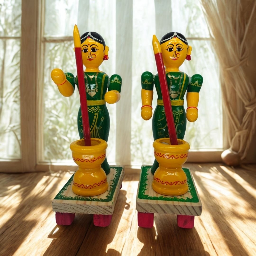 Okhali Lady Green Pair (6)
