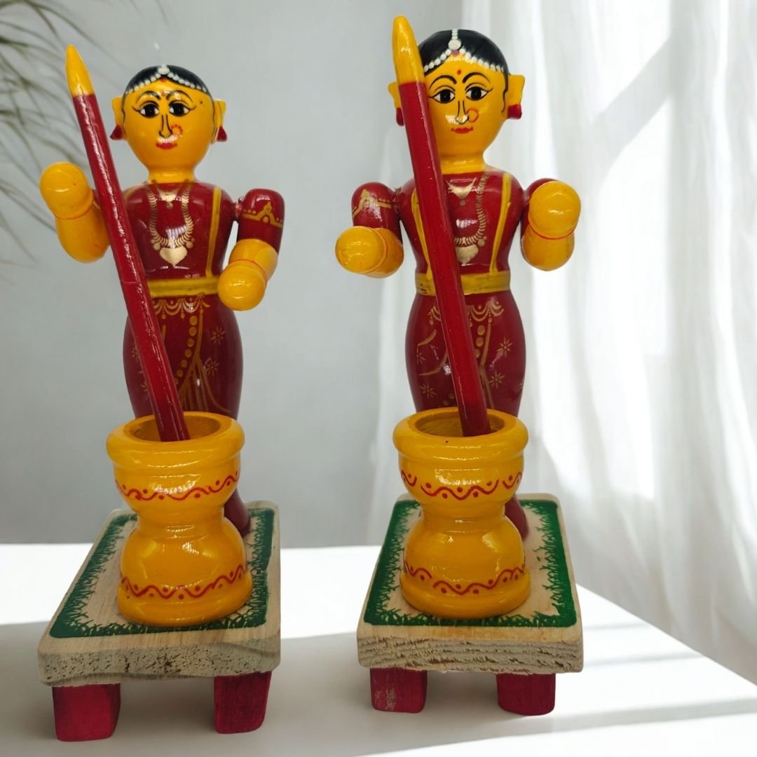 Okhali Lady Red Pair (1)