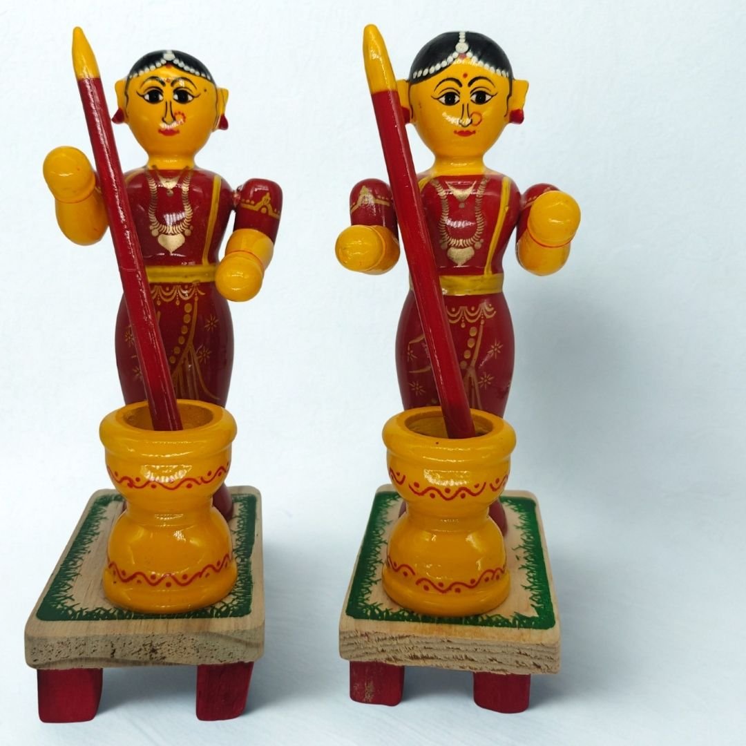Okhali Lady Red Pair (2)