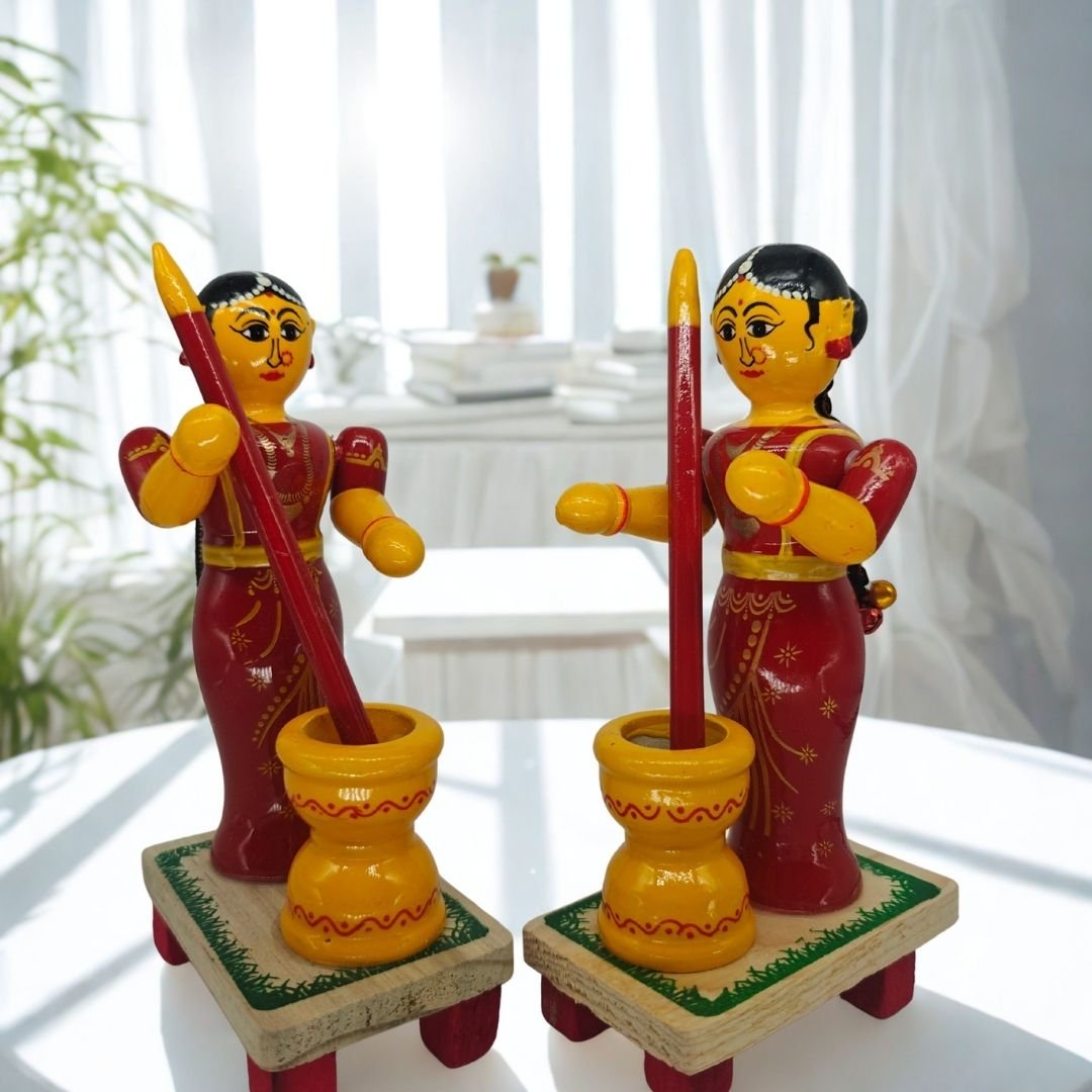 Okhali Lady Red Pair (4)