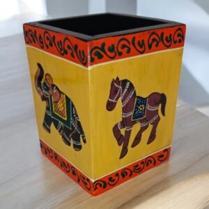 Wooden Pen Stand