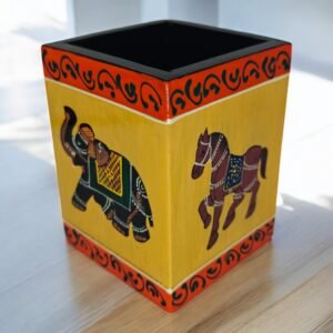 Wooden Pen Stand