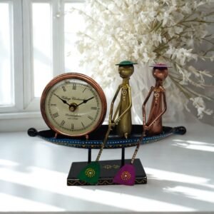 Rajasthani Wrought Iron Boat Clock (3)