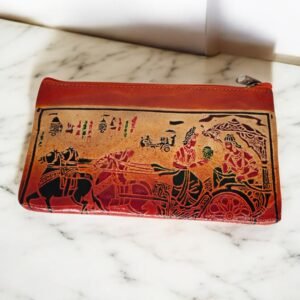 Shantiniketan Leather Ladies zipper Wallet