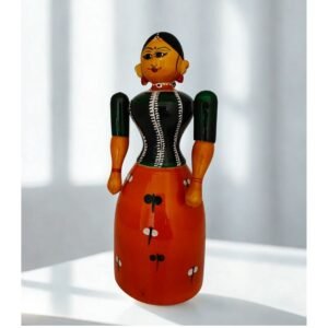 Wooden Red Doll Single (1)