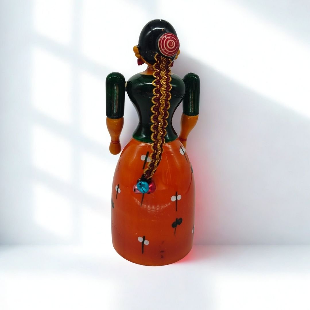 Wooden Red Doll Single (3)